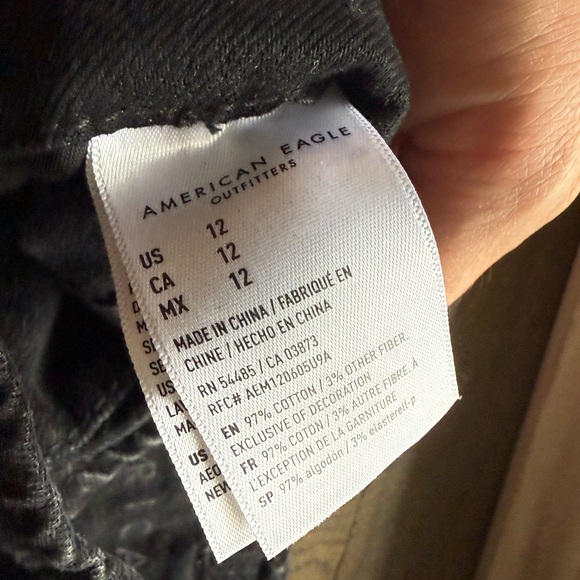 👯♀️ American Eagel Black Women's mom Shorts - Picture 4 of 8